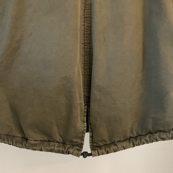 Anthropologie HEI HEI Richmond Hood Removable Faux Fur Anorak Jacket - Picture 5 of 8